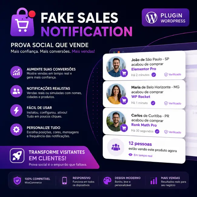 fake sales notification